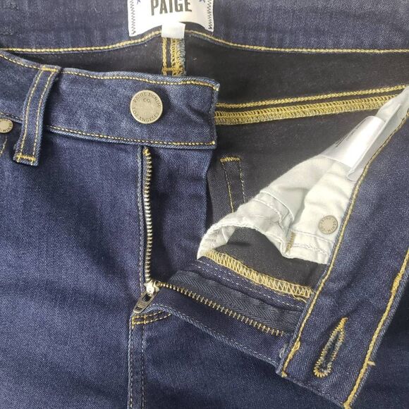 Paige Women's Skyline Skinny Blue Jeans Size 27 - Picture 8 of 14